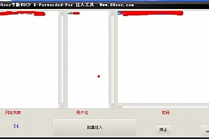 wdcp服务器注入测试