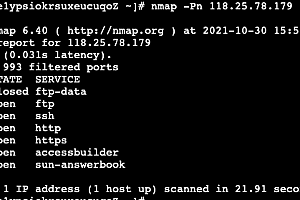 linux nmap端口扫描