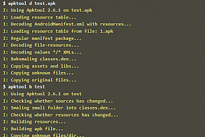 apktool反编译教程